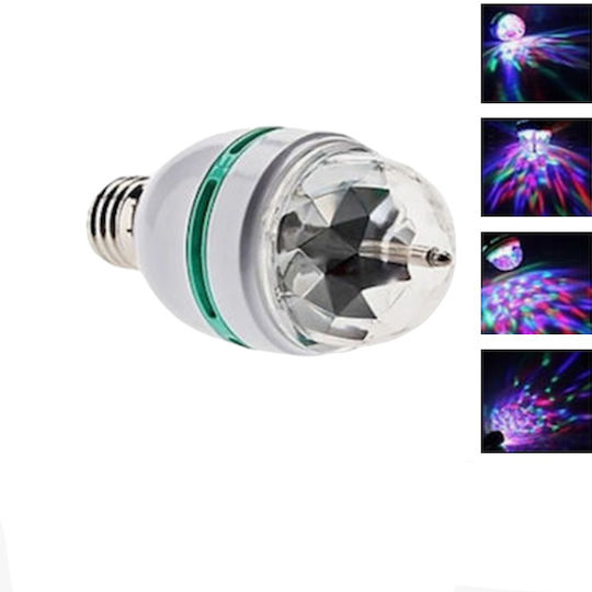 Dekorative Lampe mit Fassung für E27 Lampe Mehrfarbig