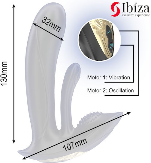 Ibiza Vibrator Δονητής G-Spot με Απομακρυσμένο Έλεγχο