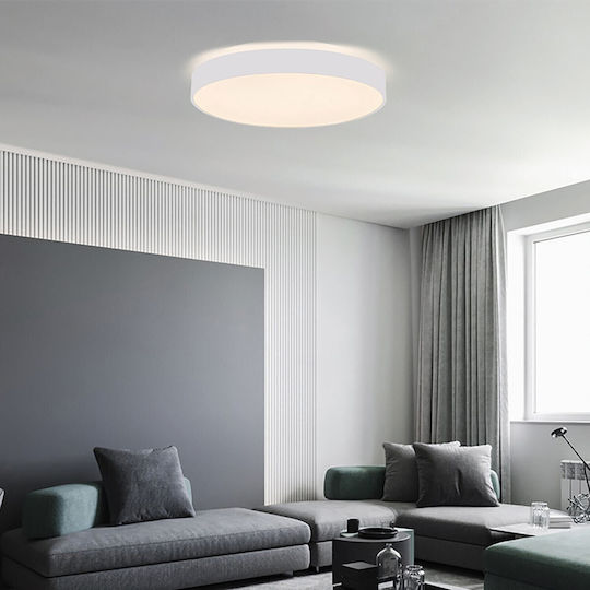 VK Lighting Plafonieră de Tavan 40buc Bej cu LED Integrat