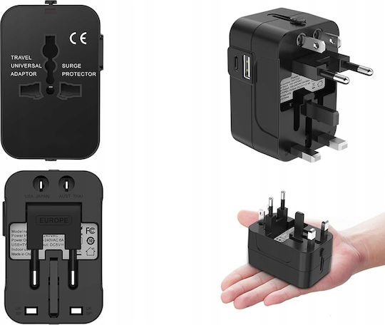 to Universal Plug Adapter
