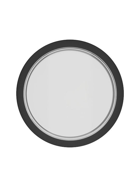 Braytron Επιτοίχια Εξωτερική Πλαφονιέρα LED IP65 15W