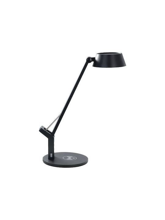 Eglo Banderalo LED Office Lamp with Foldable Arm in Black Color