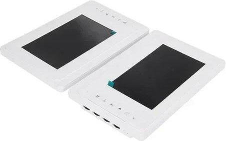 Kit Interfon 2 Videointerfoane Color Lcd 7” 1 Sonerie Cameră Cu Infraroșu