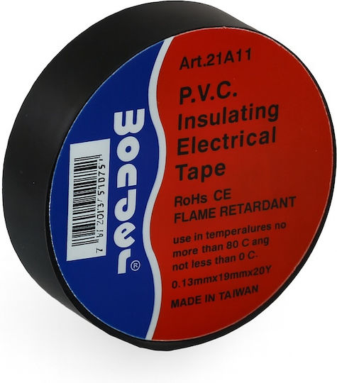 Lucas Insulation Tape 19mm x 20m Black