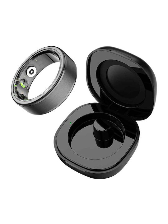 Colmi R03 Smart Ring 17.4mm Waterproof with Heart Rate Monitor Black
