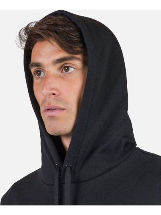 Φούτερ με Κουκούλα Black