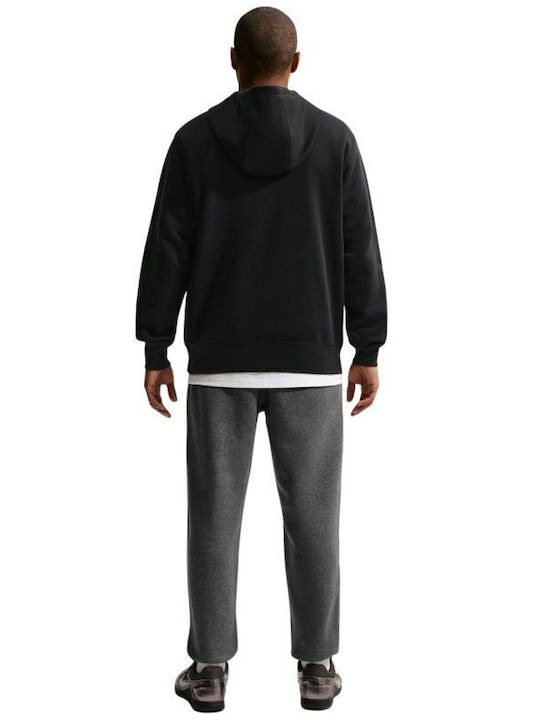 Hoodie Ζακέτα με Κουκούλα Black