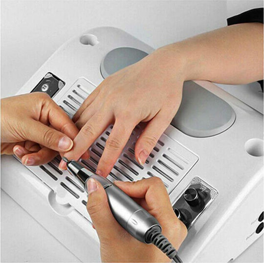 Salon Expert 5 Nail Drill Power 80W White with 30000 Rotations per Minute