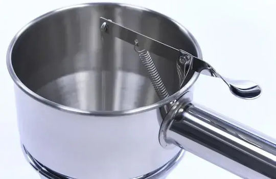 Stainless Distributor for Loukoumades Mixture 13×22×13 Cm