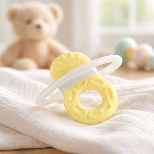 Mam Teething Ring for 2 Months+ Yellow