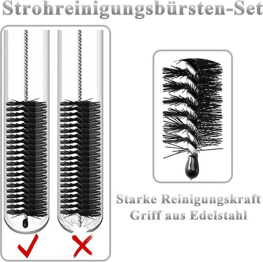 Set Perii De Curățare Paie Și Țevi Set Perii Țevi 210mm 26 Bucăți X00235A6MZ
