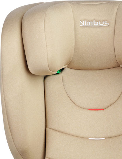 Caretero Nimbus Baby Car Seat High-back Booster i-Size with Isofix Camel