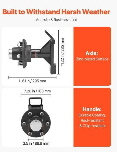 Vevor Lifting & Pulling Equipment in Schwarz Color