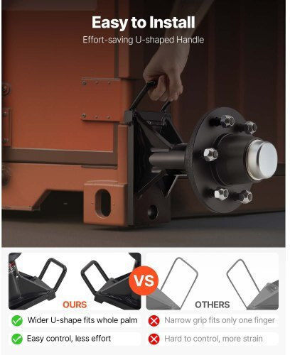 Vevor Lifting & Pulling Equipment in Schwarz Color
