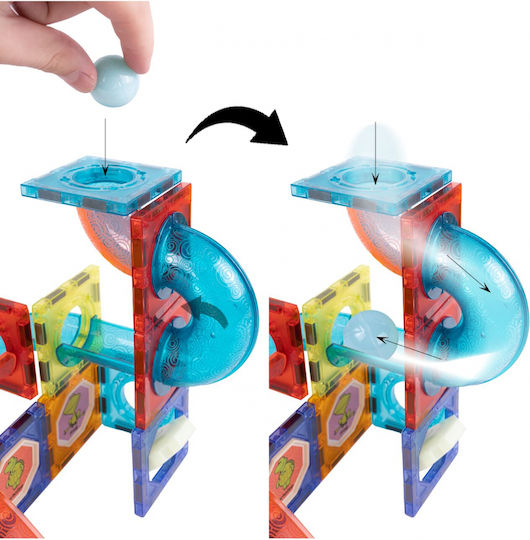 MalPlay Magnetisches Spielzeug Bau- und Konstruktionsspielzeug