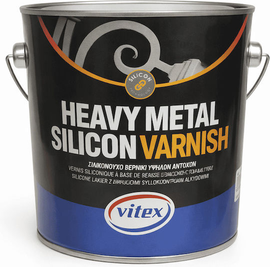 Vitex Varnish Colour Corrosion Inhibitor Solvent Heavy Metal Silicon Varnish 2.5lt Transparent Shiny