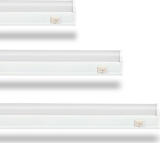 Lucas LED Φωτιστικό Πάγκου Κουζίνας LED 4W Θερμό Λευκό με Διακόπτη 30εκ.