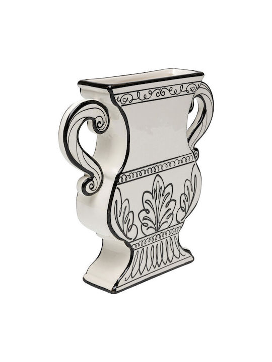 Kare Design Διακοσμητικό Βάζο Γυάλινο Μαύρο 23xΥ23.5cm