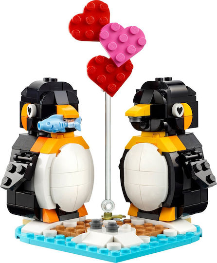 LEGO Basis Für Bausteine Lego Penguins In Love - Valentinstag Für 8+ Jahre 278 Stück