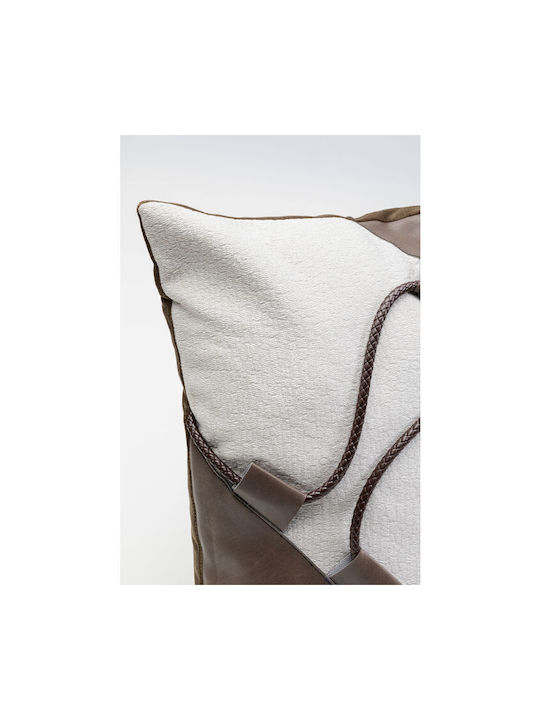 Kare Design Perna De Canapea Lace Cafeniu 45x60cm