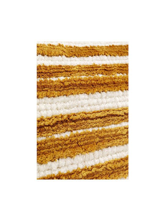Kare Design Sofa-Kissen Multi Gelb - Weiß 40x60cm