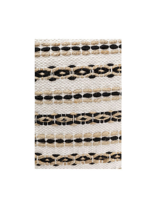 Kare Design Μαξιλάρι Καναπέ Loop Μαύρο 45x45εκ.