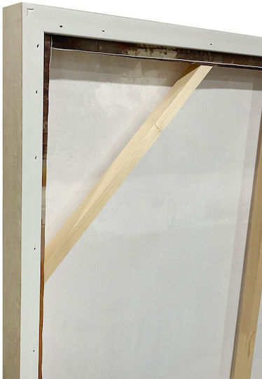 Mirrha Πινακας Διακοσμητικος Κορνιζα 82 6x4 3x122 6 Καμβας Καφε Ps C504205