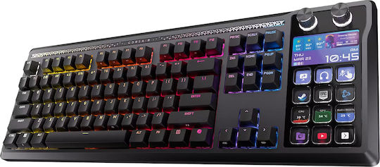 Corsair Galleon 100 SD Gaming Μηχανικό Πληκτρολόγιο με Corsair MLX Pulse διακόπτες και RGB φωτισμό (Αγγλικό US)