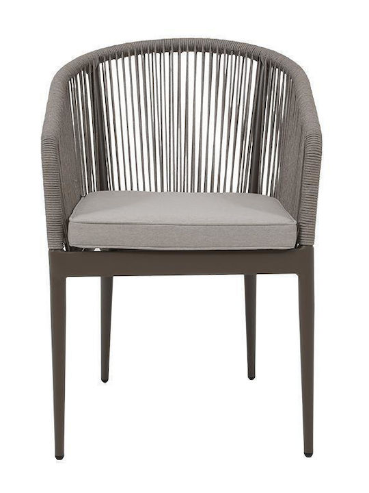 Fotoliu de exterior Aluminiu Altina Maro 57x62x81cm