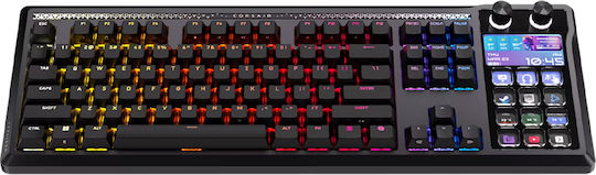 Corsair Galleon 100 SD Gaming Μηχανικό Πληκτρολόγιο με Corsair MLX Pulse διακόπτες και RGB φωτισμό (Αγγλικό US)