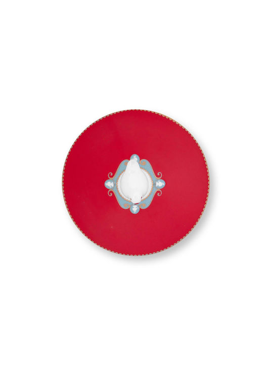 PiP Studio Love Birds General Use Vase with Lid Porcelain Red-Pink 1300ml 1 Piece