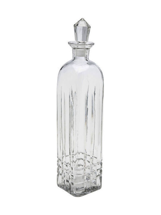 Kare Design Ice Glass Liqueur Decanter 37cm with Stopper