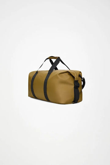 Rains Hilo Weekend Bag Yellow Fabric Sack Voyage M52xP26xH52cm