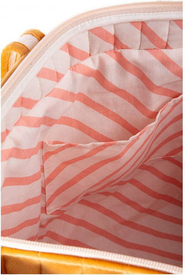 Nobodinoz Shoulder Handbag Changing Pad Savanna Farniente Yellow 50x34x18cm