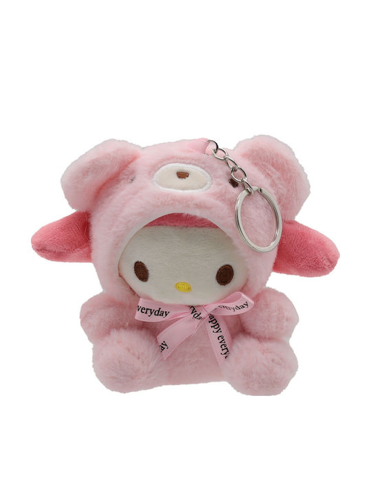 Schlüsselanhänger Puppe – Dunkel Rosa