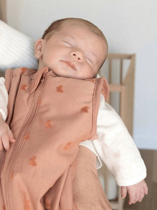 Trois Kilos Sept Winter Schlafsack mit Füßen 2.5 Tog Pink mit abnehmbaren Ärmeln