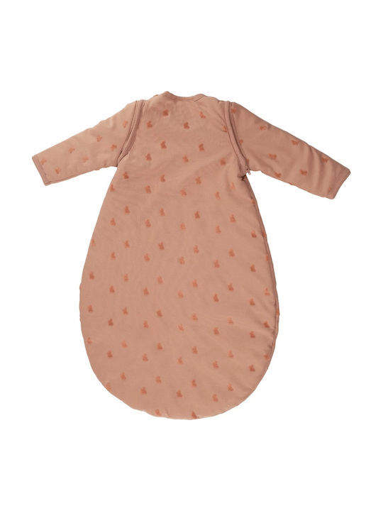 Trois Kilos Sept Winter Schlafsack mit Füßen 2.5 Tog Pink mit abnehmbaren Ärmeln