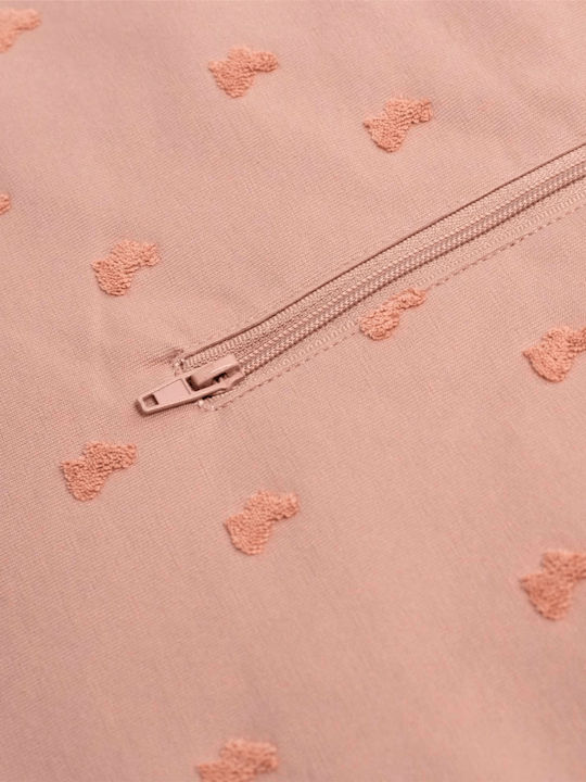 Trois Kilos Sept Winter Schlafsack mit Füßen 2.5 Tog Pink mit abnehmbaren Ärmeln