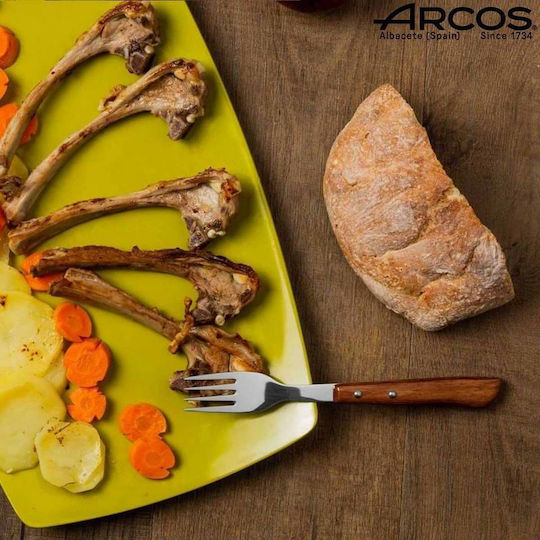 Arcos Πιρούνι Φαγητού Ανοξείδωτο Ασημί 9cm