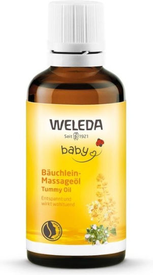 Weleda Baby Belly Massage Oil για Ενυδάτωση 50ml