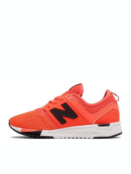 Classics Gradeschool Kids Sports Shoes Running with Laces Orange
