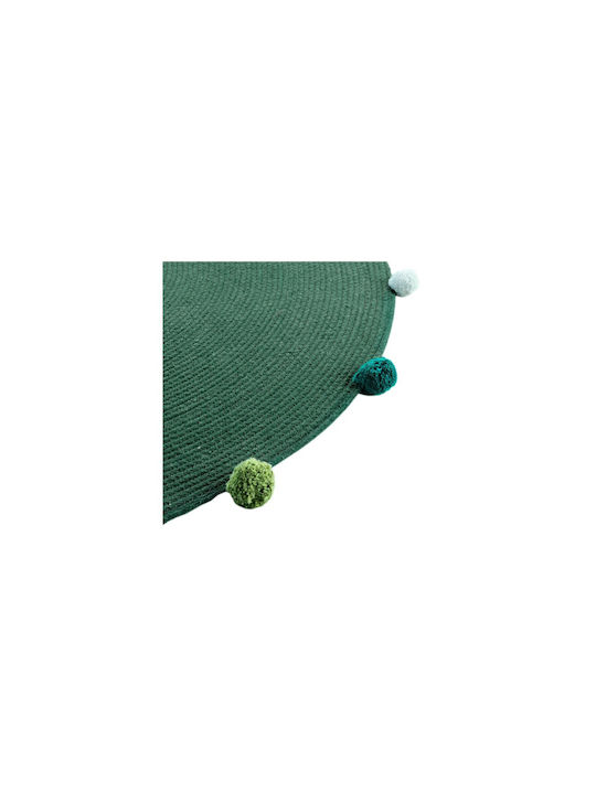 Atmosphera Kids Rug Verde 90x90cm