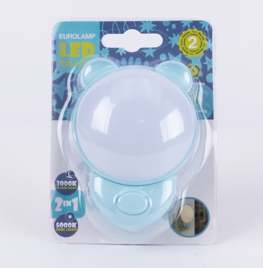 Eurolamp Nursery Night Light LED Power Blue Cold