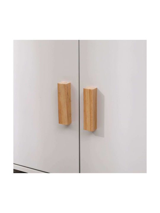 Freebox Wooden Kids Wall Hanger with Hooks