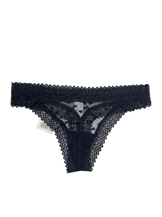 Γυναικείο String Μαύρο