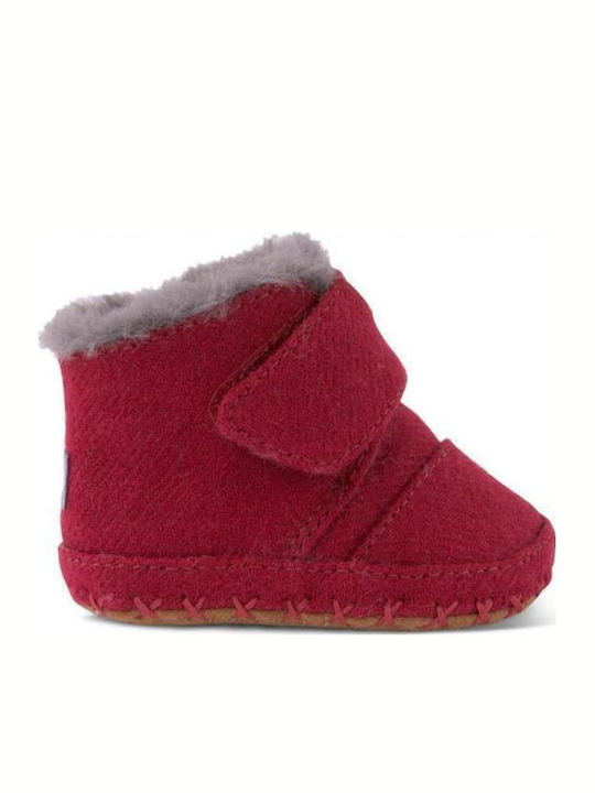 Toms Βρεφικά Μποτάκια Αγκαλιάς Κόκκινα Cuna