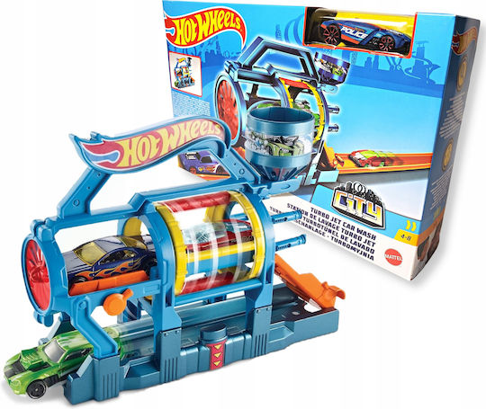 Hot Wheels Турбо Джет Количка Град за 4+ Години