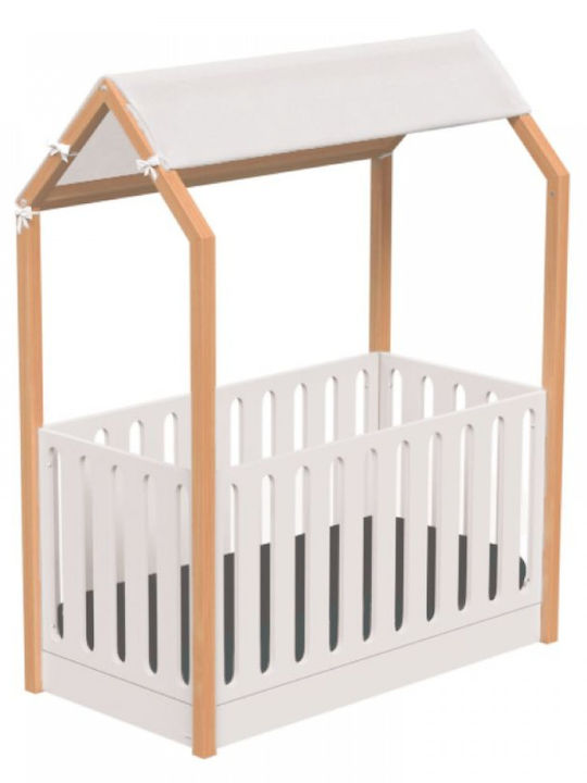 Casababy Leagăn La Maison Alb Natural