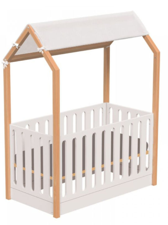 Casababy Leagăn La Maison Alb Natural