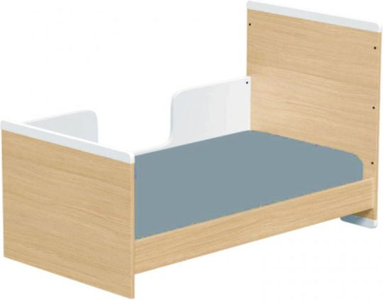 Casababy Polymorphische Babybett Primo Natural & Weiß